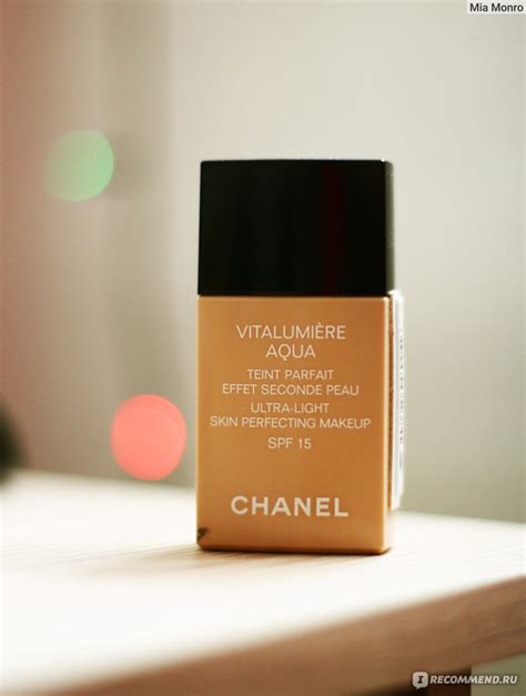 Тональный флюид Chanel Vitalumiere Aqua — отзывы